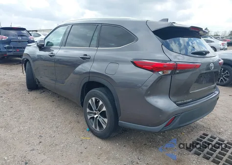 2021 Toyota Highlander Xle from USA, damaged, VIN 5TDGZRAH0MS524703
